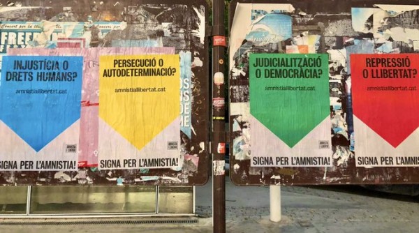 Cartells: Signa per l'Amnistia